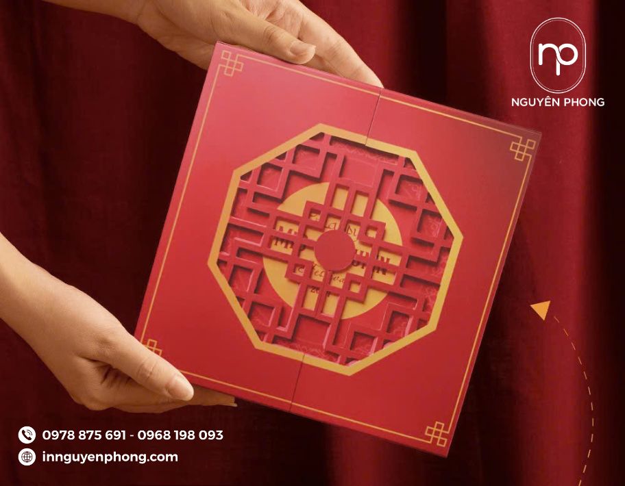 hộp bánh trung thu nhỏ gọn
